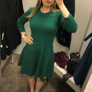Fit & Flare Sweater Dress